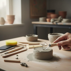 Toptan Seramik ve Çömlek Başlangıç Seti - 8 Parça