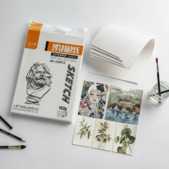 Toptan Sulu Boya Eskiz Kağıdı 35x50 cm 160 Gr - 20'li Paket