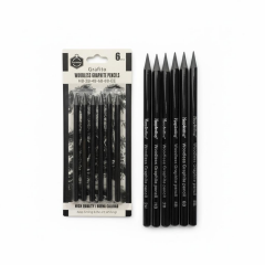 Toptan Kömür Kalemi ve Çizim Seti - 6'lı Grafito Set