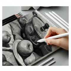 Toptan Toz Pastel Kaynaştırma Dağıtıcı Kalem Seti - 6'lı Paket