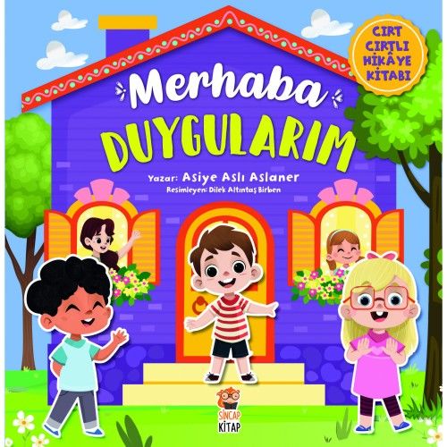 Toptan Eğitici Merhaba Duygularım (Cırt Cırtlı Hikaye Kitabı)