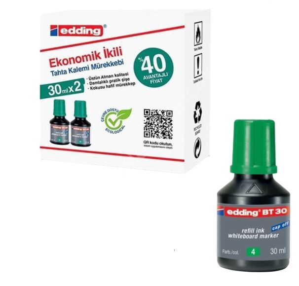 Toptan Tahta Kalemi Mürekkebi 2li Yeşil