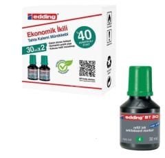 Toptan Tahta Kalemi Mürekkebi 2li Yeşil