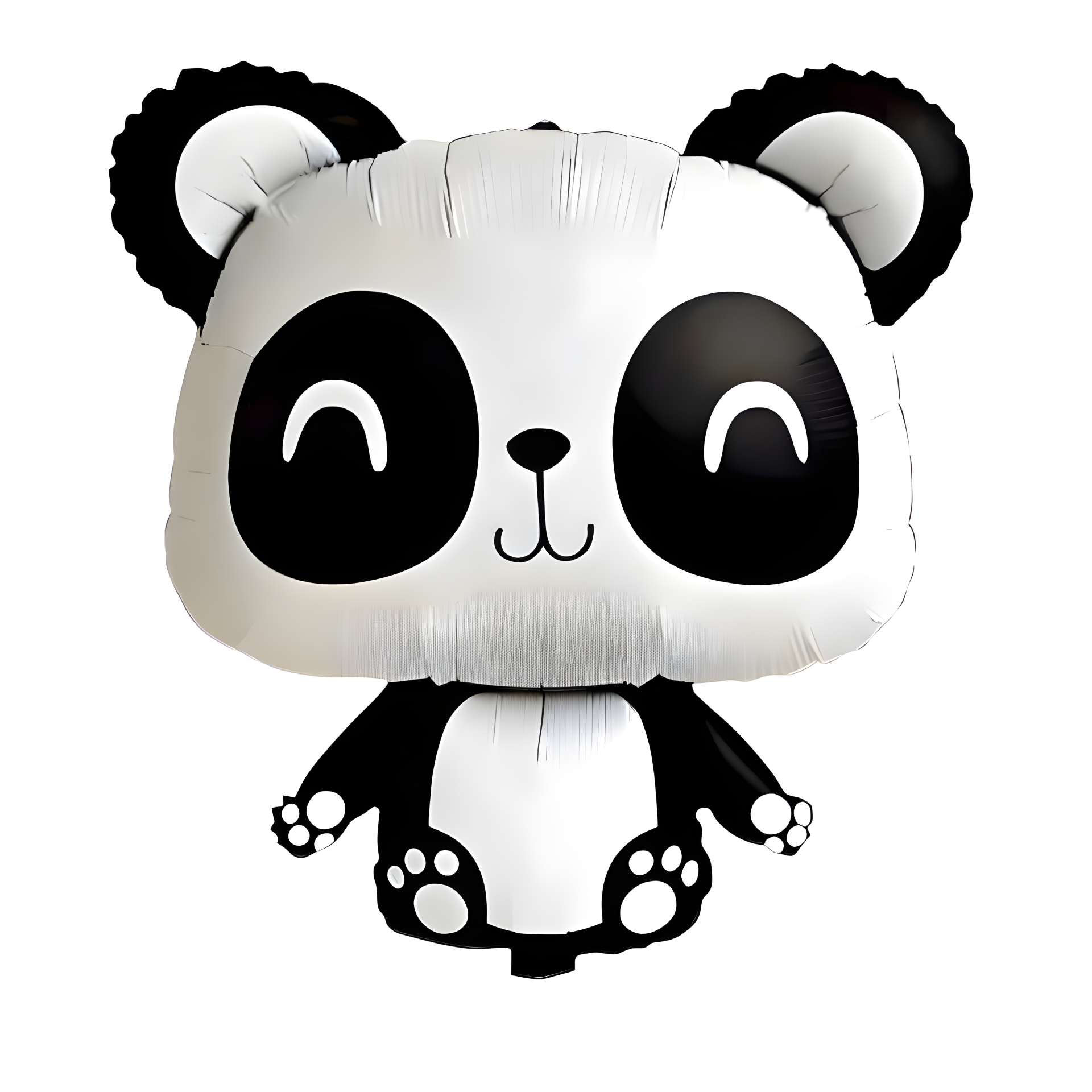 Toptan Folyo Balon Sevimli Panda