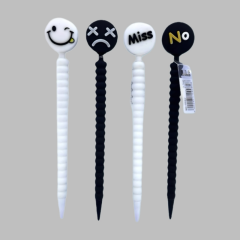 Toptan Smile Emoji Versatil Kalem 0.7 NO.9982