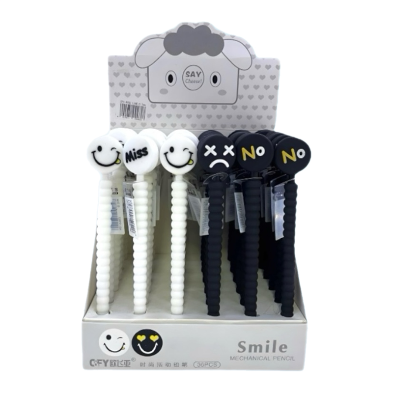 Toptan Smile Emoji Versatil Kalem 0.7 NO.9982