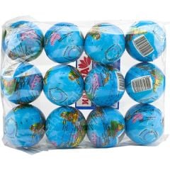 Toptan Oyuncak Küçük Dünyalı Stres Topu 12 li