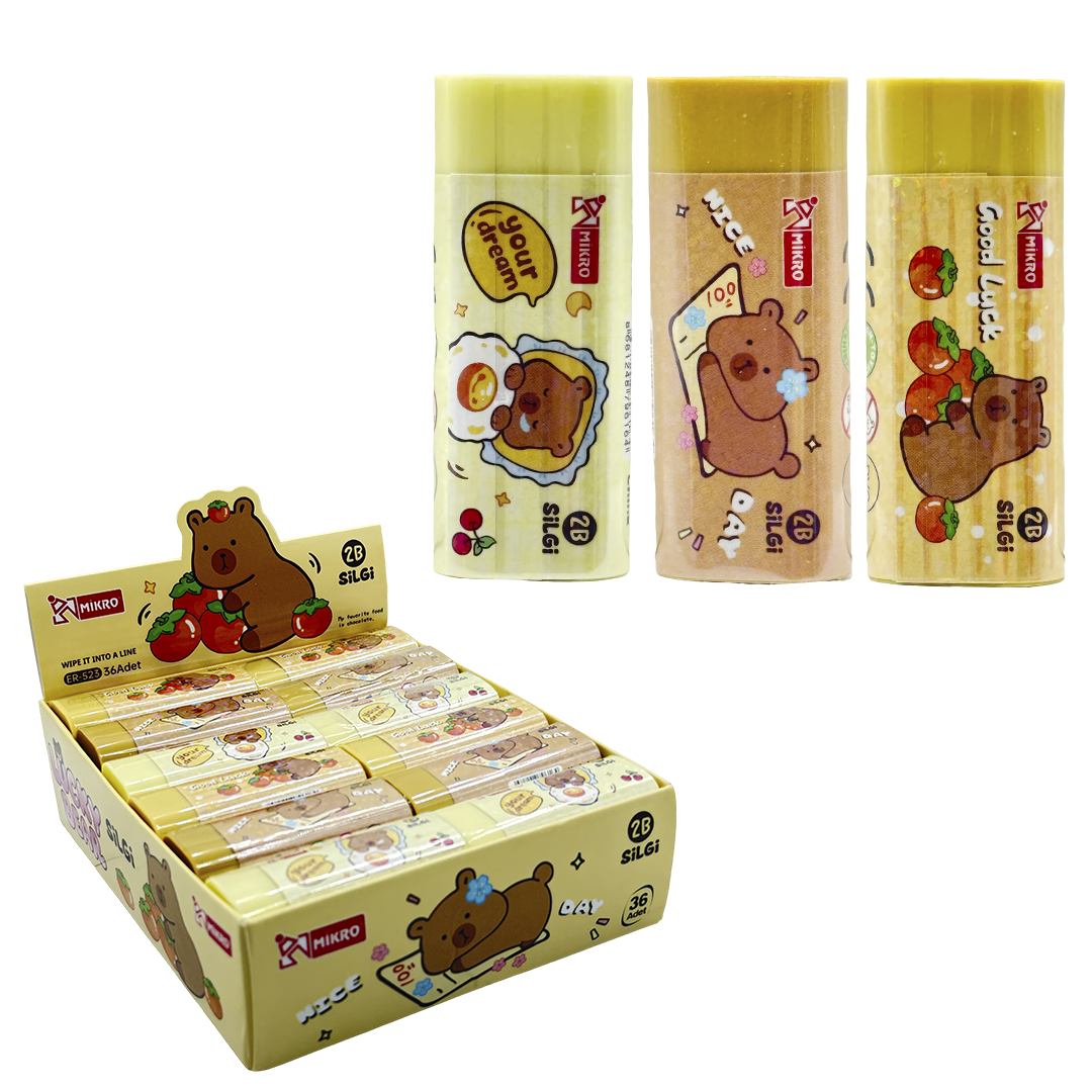 Toptan Mikro ER-523 Lucky Bear Silgi