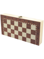 Toptan Küçük Ağaç Tavla-Satranç