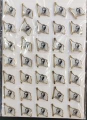 Toptan Yaka Rozeti Bayraklı Atatürk