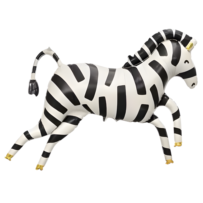 Toptan Folyo Balon Büyük Zebra
