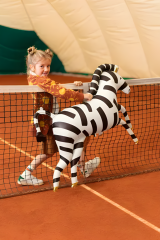 Toptan Folyo Balon Büyük Zebra