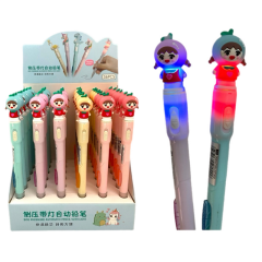 Toptan Tatlı Kız Figürleri Işıklı Versatil 0.7 mm