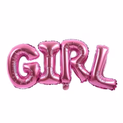 Toptan Folyo Balon Pembe Yazı Girl