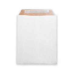 Toptan Bantlı Hediye Paketi 25x8x30.5 cm Beyaz