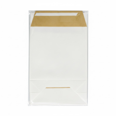 Toptan Bantlı Hediye Paketi 30x8x40.5 cm Beyaz