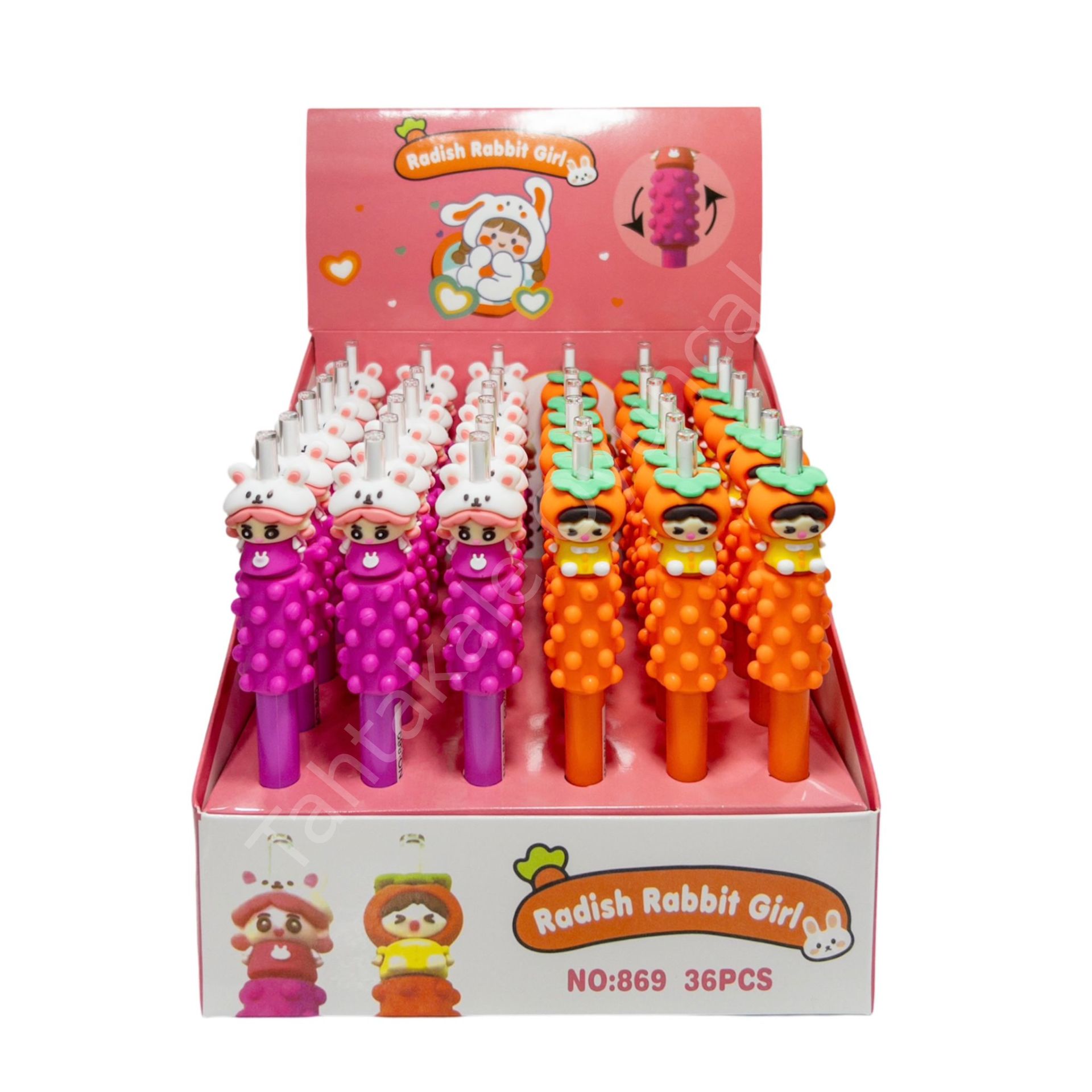 Toptan Versatil Kalem Tavşan Masaj Başlıklı