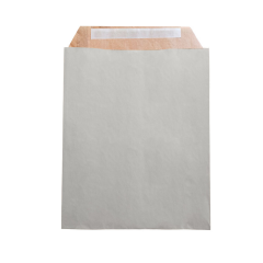 Toptan Bantlı Hediye Paketi 25x8x30.5 cm Gümüş