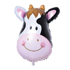 Toptan Folyo Balon İnek Kafa