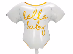 Toptan Folyo Balon Hello Baby Elbise