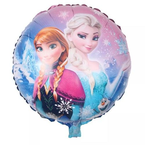 Toptan Folyo Balon  Frozen Yuvarlak model