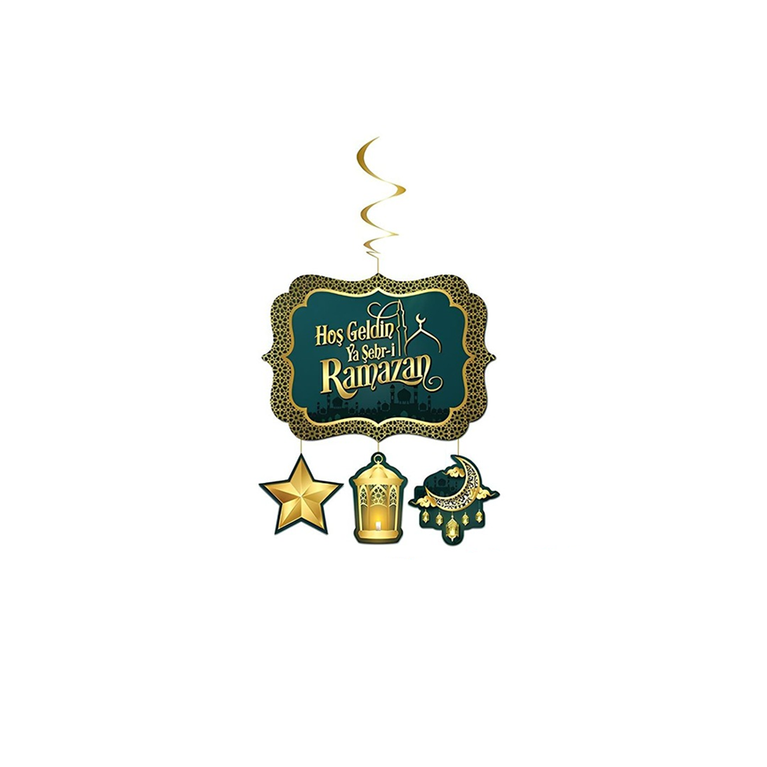 Toptan Hoşgeldin Ya Şehr-i Ramazan Asmalı Tavan Süsü