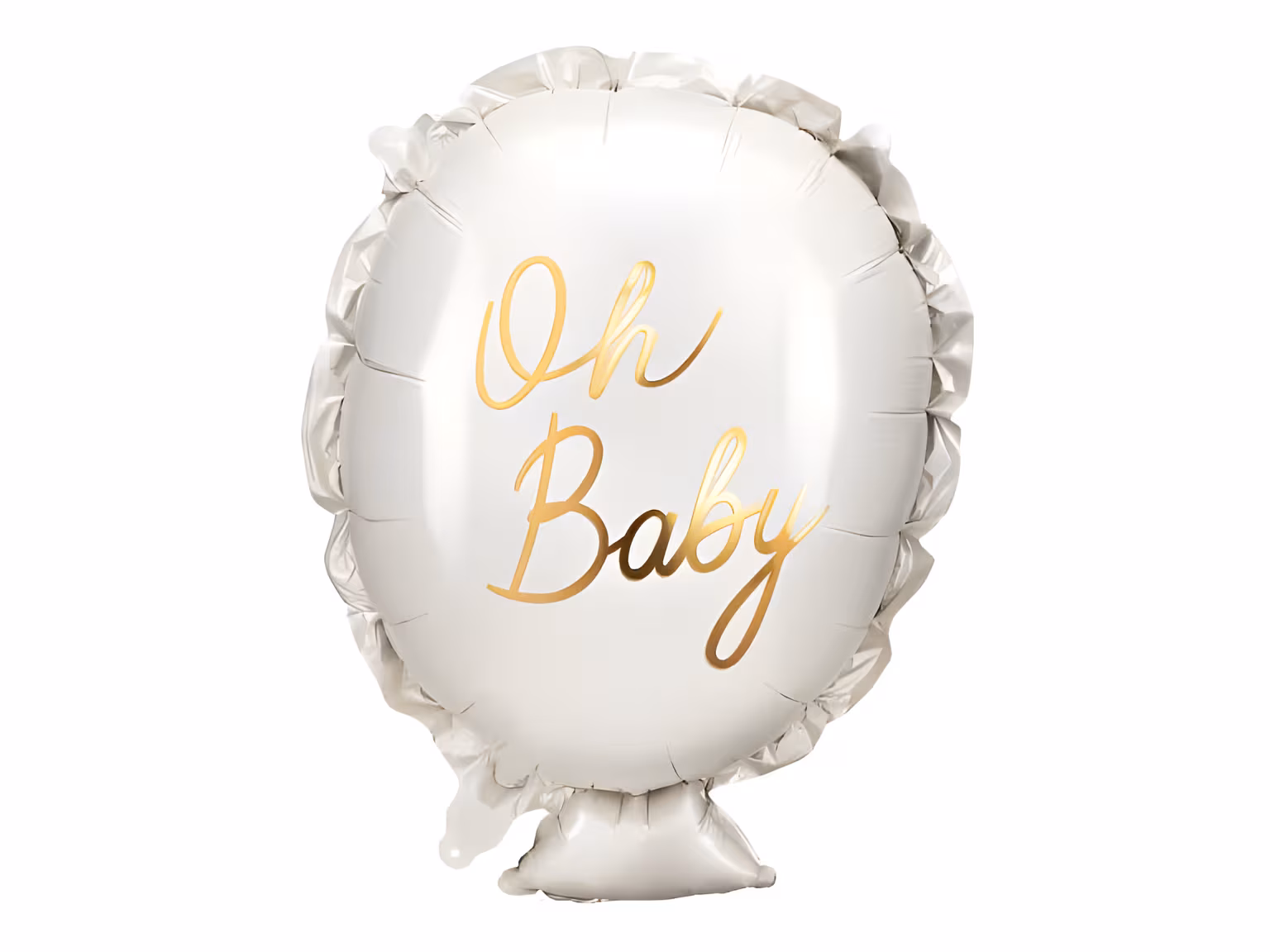 Toptan Folyo Balon Oh Baby Gold