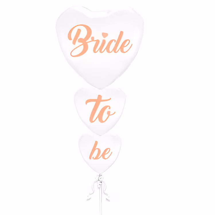 Toptan Folyo Balon Bride To Be Dikine Kalp