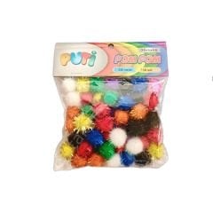 Toptan Simli Ponpon 20mm