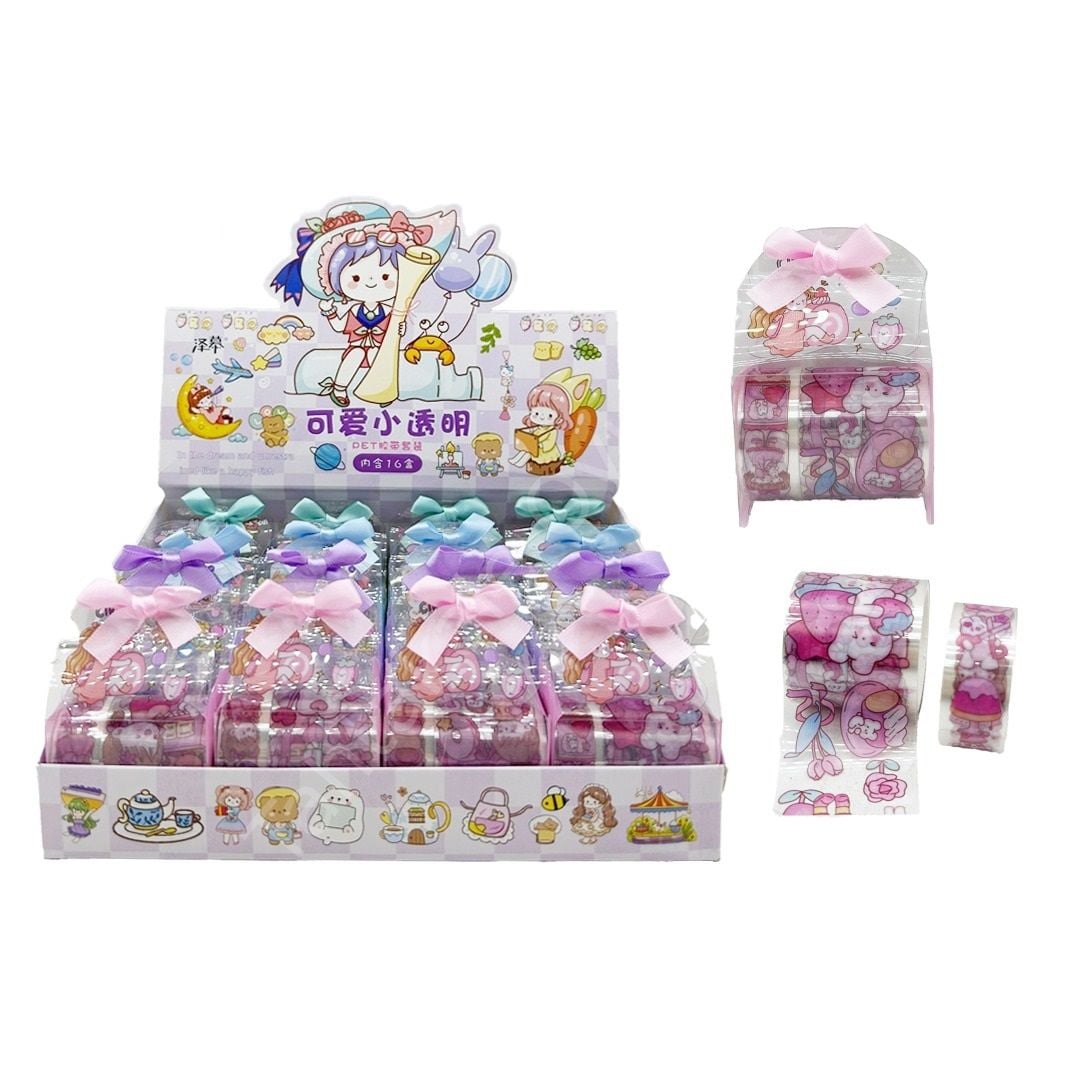 Toptan Mini Bant Sevimli Desen Pembe