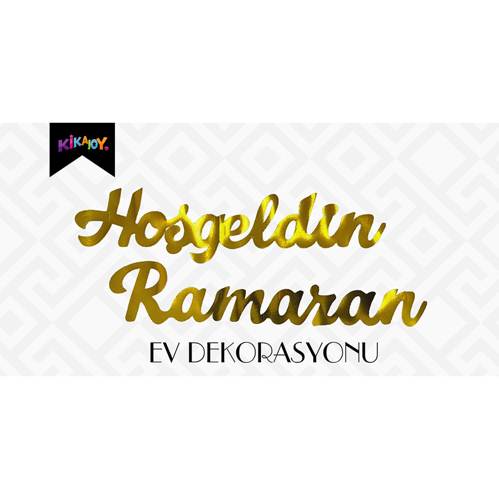 Toptan Ramazan Kaligrafi Yazı Seti