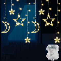 Toptan Ramazan Temalı Pilli Perde Led Gün Işığı