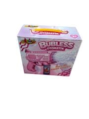 Toptan Oyuncak Köpük Tabanca Pilli Otomatik Pembe