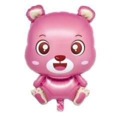 Toptan Folyo Balon Ayıcık Pembe Model