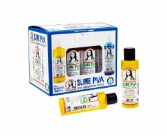Toptan Sıvı Yapıştırıcı Slime Sarı emn