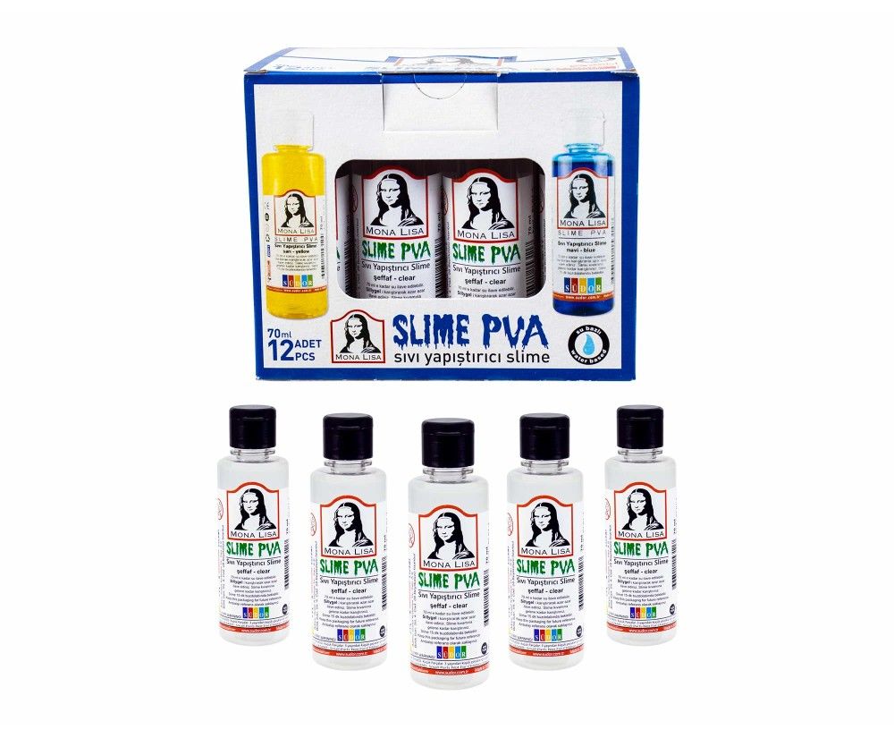 Toptan Sıvı Yapıştırıcı Slime Şeffaf emn