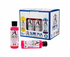 Toptan Sıvı Yapıştırıcı Slime Fosforlu Pembe emn