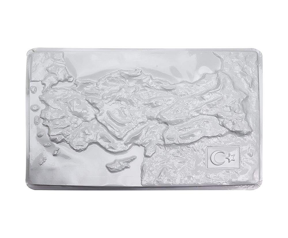 Toptan A3 Kabartma Fiziki Türkiye Haritası