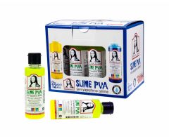 Toptan Sıvı Yapıştırıcı Slime Fosforlu Sarı emn