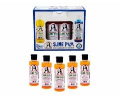 Toptan Sıvı Yapıştırıcı Slime Fosforlu Turuncu emn