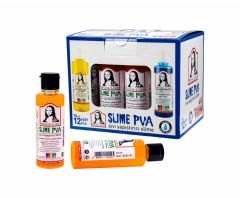 Toptan Sıvı Yapıştırıcı Slime Fosforlu Turuncu emn