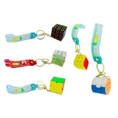 Toptan İthal Zeka Küpü Anahtarlık