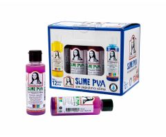 Toptan Sıvı Yapıştırıcı Slime Fosforlu Mor emn