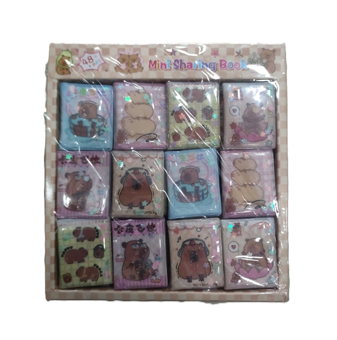 Toptan Mini Sulu Defter Capybara