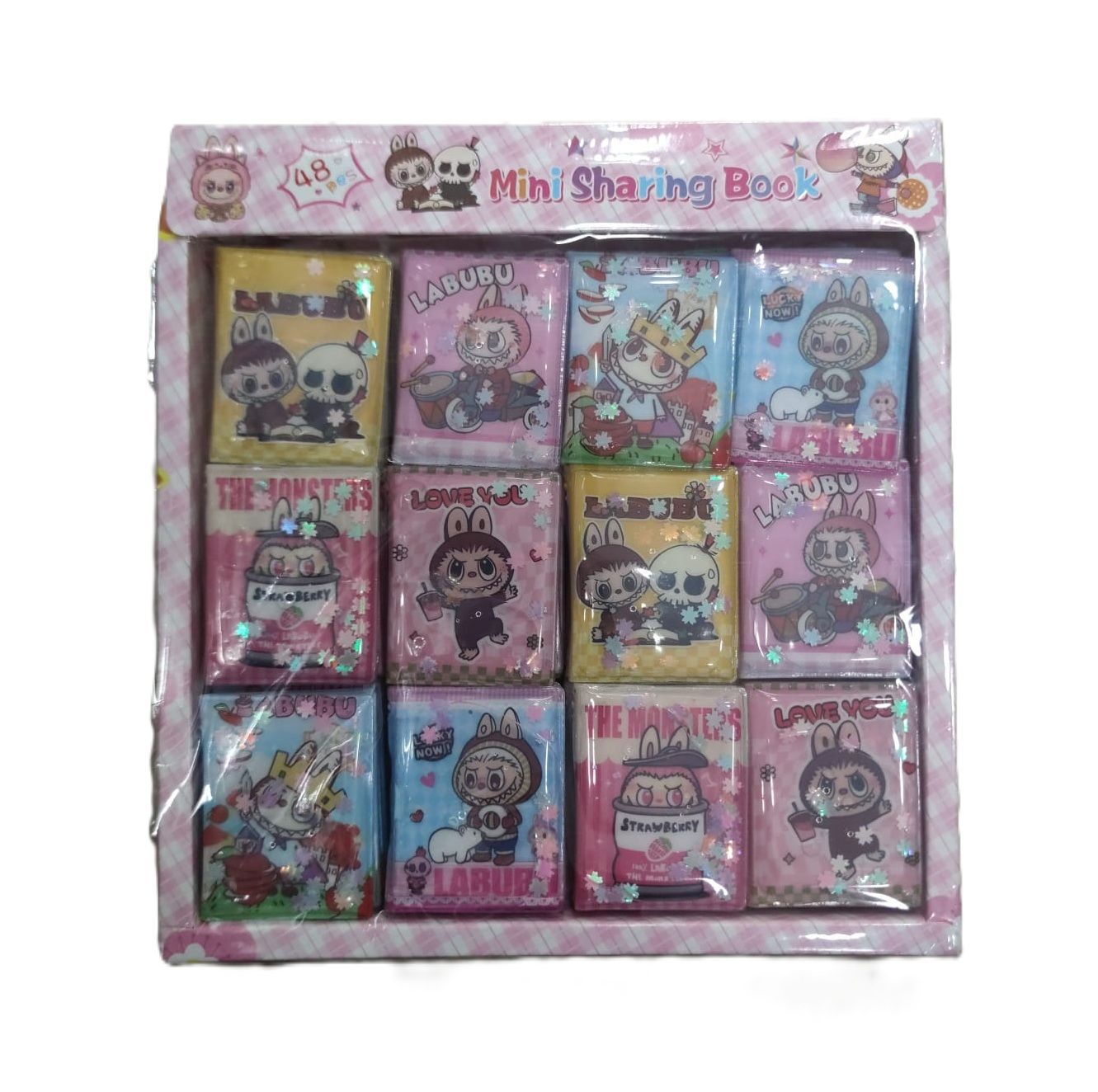 Toptan Mini Sulu Defter Labubu