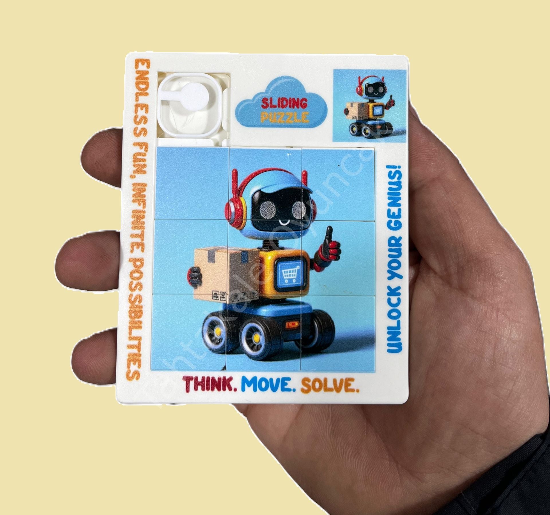 Toptan Kaydırmalı Puzzle Büyük Boy