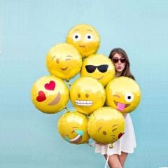 Toptan Folyo Balon Emoji Model