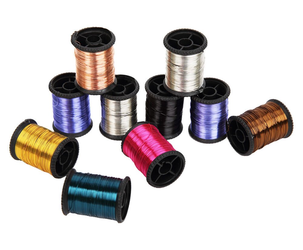 Toptan Demir Tel Karışık Renk 0.3 mm