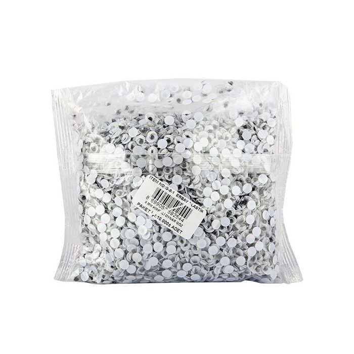 Toptan 8 mm Kirpikli Oynar Göz