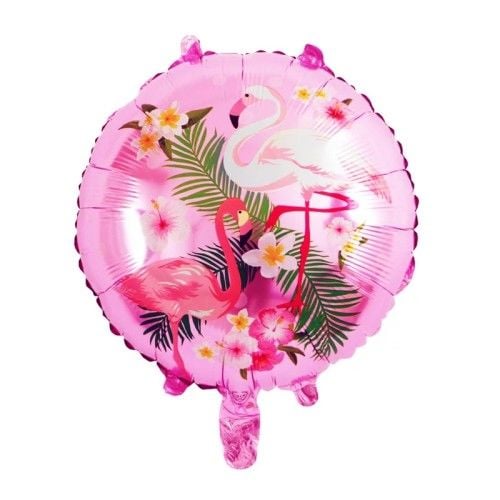 Toptan Folyo Balon Flamingo Yuvarlak Model